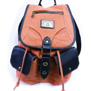 CORAL CANVAS BACKPACK 18.5"H X 15"W
