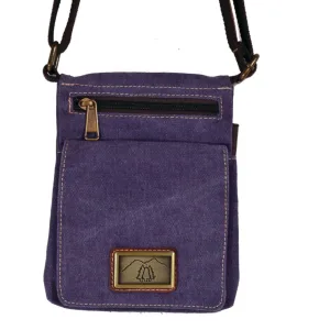 Purple Canvas Grab & Go Bag 8.5"