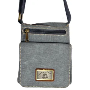 Sea Foam Canvas Grab & Go Bag 8.5"
