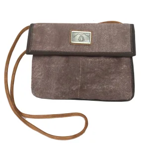 10.3" MERLOT CANVAS PURSE