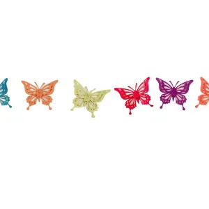 Butterfly Magnet set of 6  4"