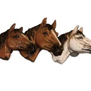 Horse Drawer Pull 5"W - Set  of 6