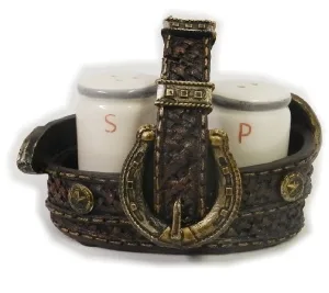 BELT SALT/PEPPER HOLDER 3.5"L