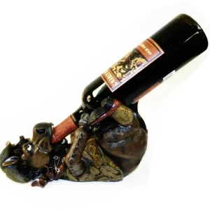 Crazy Horse Wine Holder 11"L