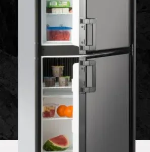Dometic Americana II DM2672RBF1 2-Way RV Refrigerator 04-7404
