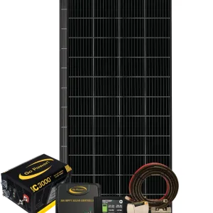 Go Power! PowerTrak 400W Solar & 3000W Inverter/Charger System (GP-PT-400)