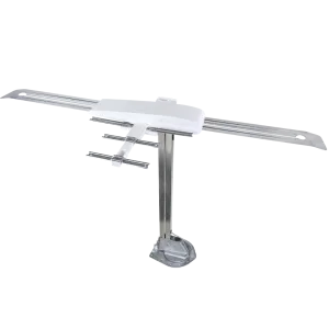 Winegard Sensar IV Amplified RV TV Antenna with Wingman UHF Enhancer, White (RVW-395)