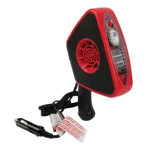 Performance Tool 12V 2-in-1 Heater & Defroster with Swivel Base & LED Flashlight (W5009)