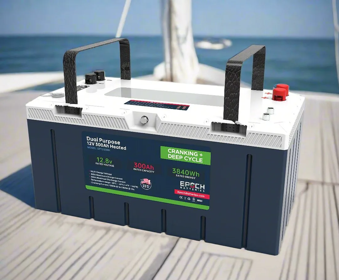 Epoch Essential Series 12V 105Ah Heated & Bluetooth LiFePO4 Battery 08-8767 - Image 6